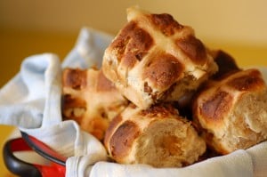 Hot cross buns are a traditional part of Easter celebrations across the UK. Photo: Jules, flickr.com/stone-soup/